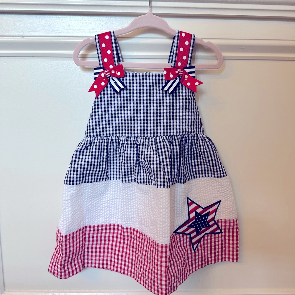 2T 4th of July dress
